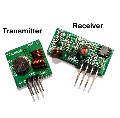 simple rf transmitter and receiver